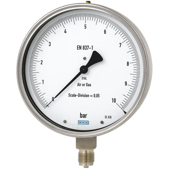 Wika Test gauge, Models 332.50, 333.50